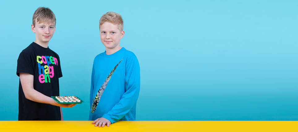 Vevey, le 5 avril 2017, Expérience de physique pour les enfants proposées par l espace des inventions de Lausanne, démonstration de Léonard et Léo, ici l expérience de l apéricube magique    Mathieu Rod