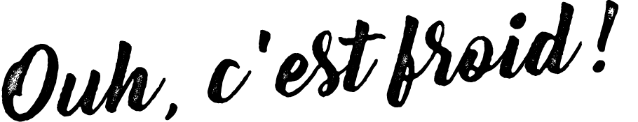 Ouh, c'est froid  